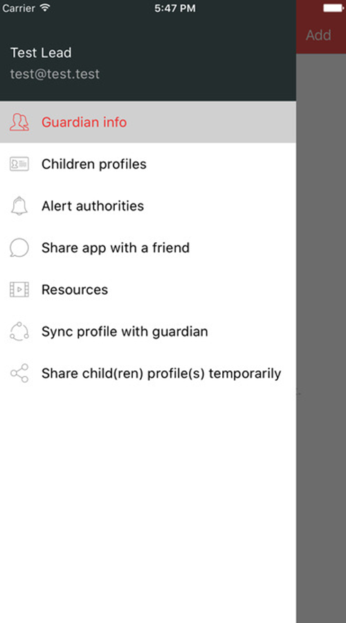 Children Safety App screenshot 1